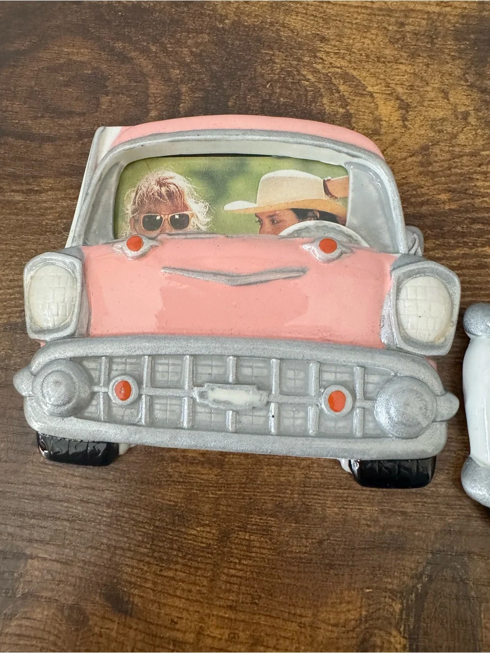Vintage Retro Car Fridge Magnets 1957 Chevy Fashion Glamour Wall Decor Set